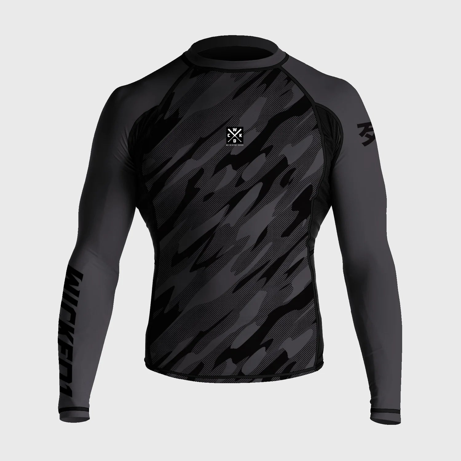 RASHGUARD UPSET GREY