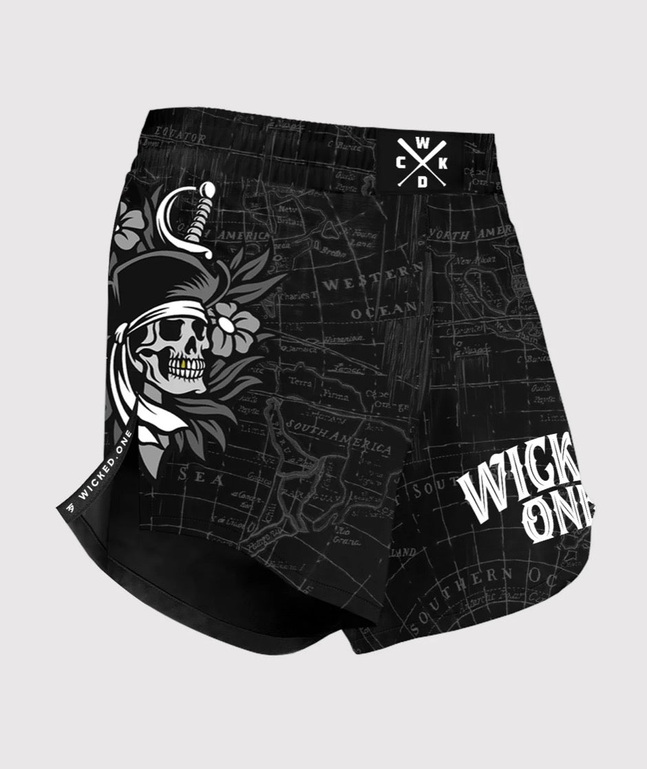 MMA SHORT ELEMENT HACKER BLACK