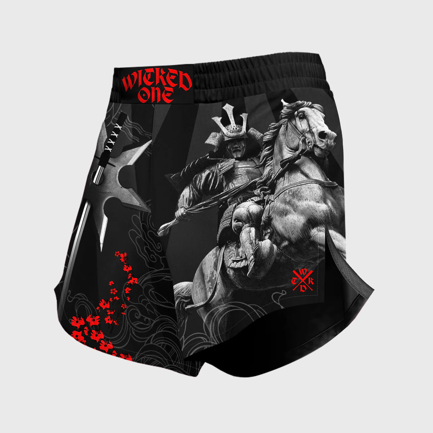 MMA ELEMENT SHOGUN BLACK SHORTS