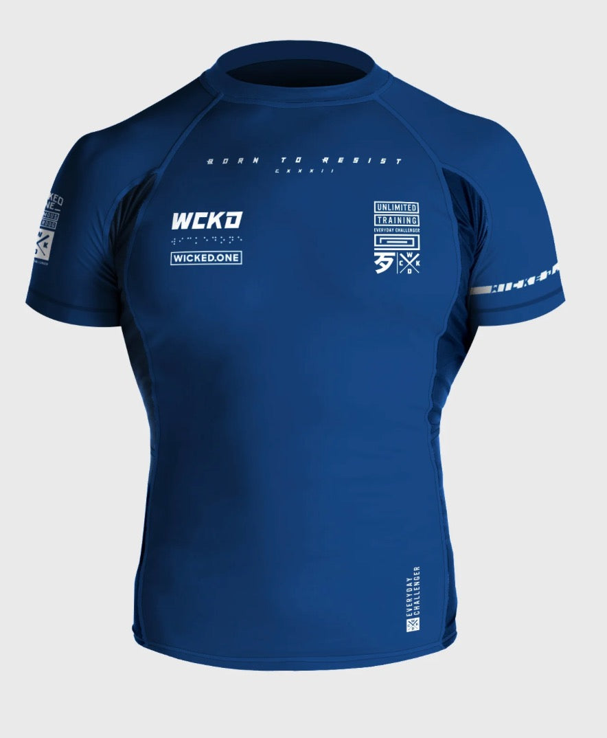 RASHGUARD TRACK BLUE
