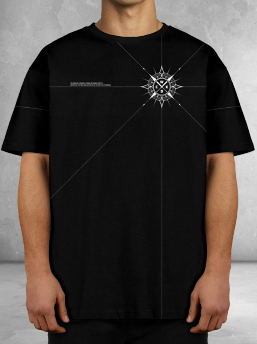 T-SHIRT OVERSIZE "COMPASS"
