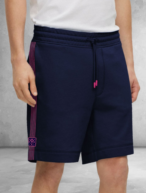 SHORT "CROSS-LINE" NAVY