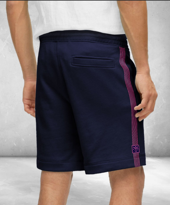 SHORT "CROSS-LINE" NAVY