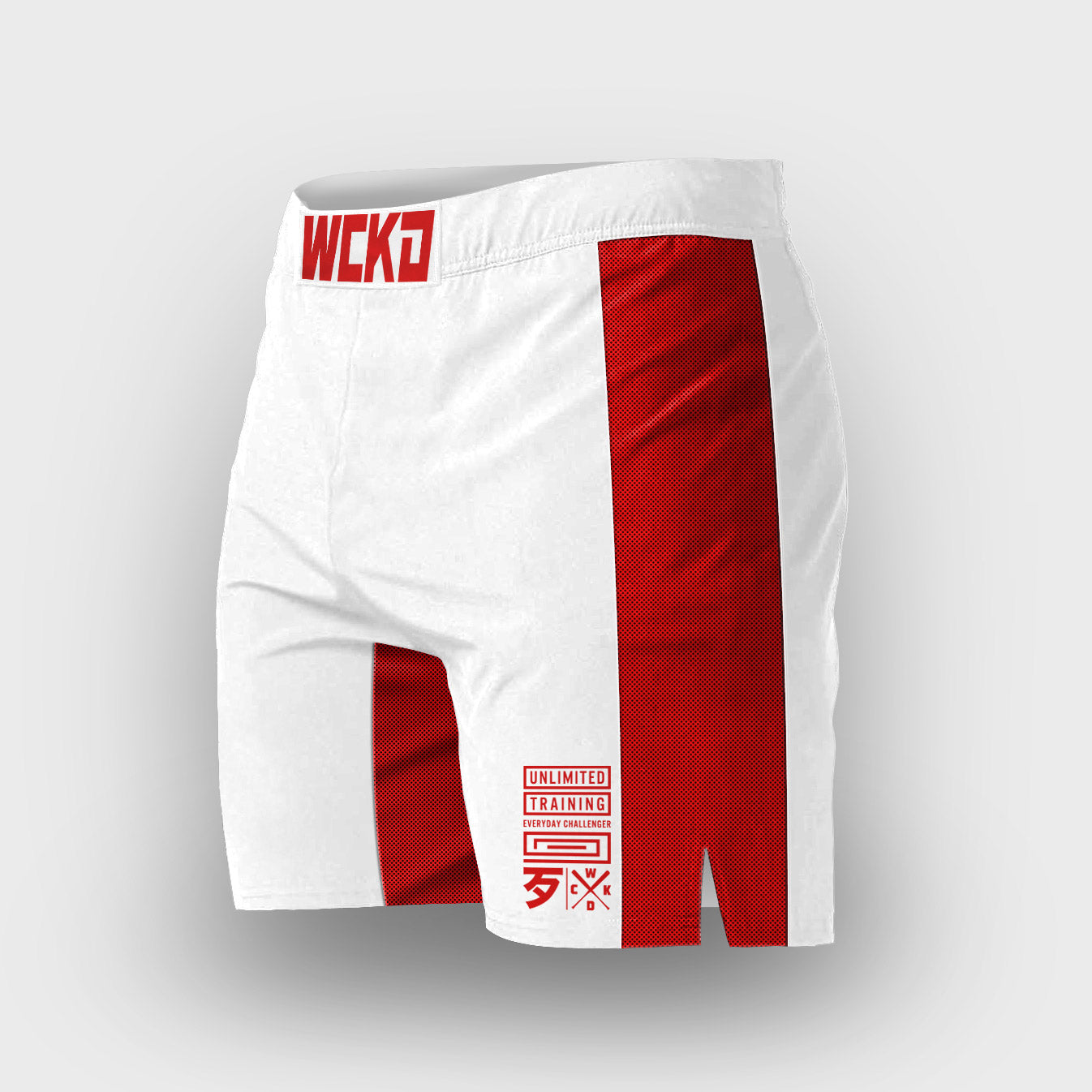 MMA SHORT TRACK WHITE