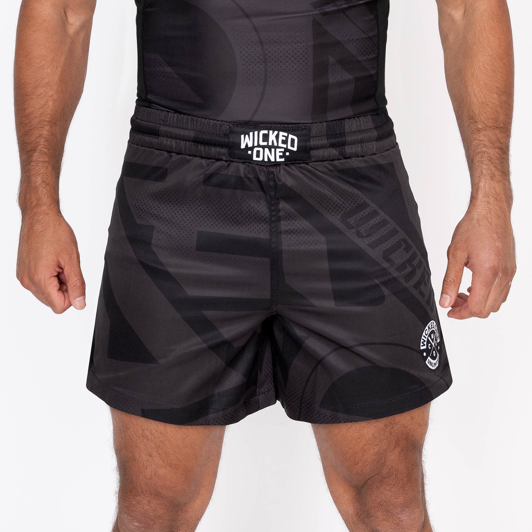 MMA SHORTS ELEMENT OUTSIDERZ BLACK