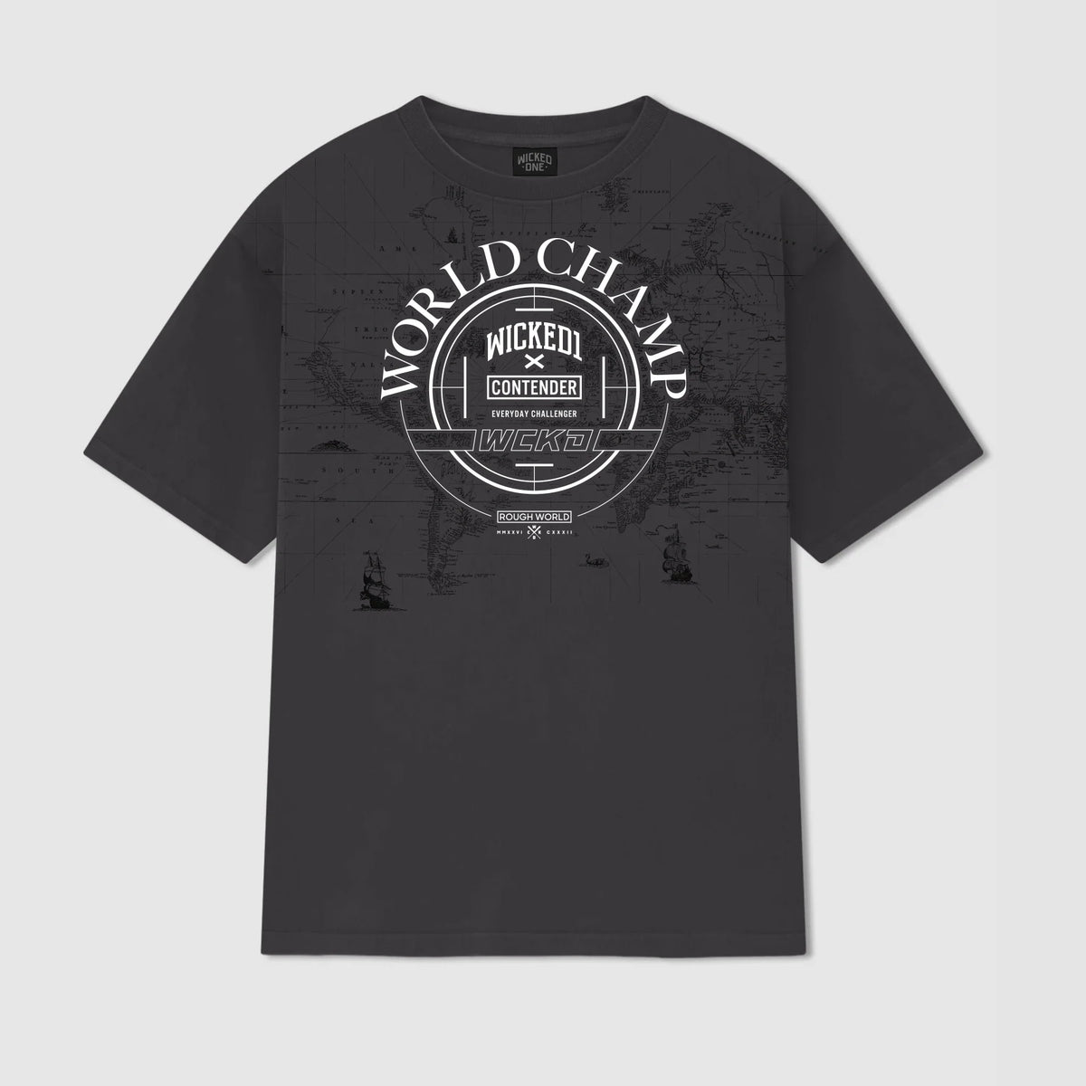 T-SHIRT OVERSIZE "WORLD CHAMP"