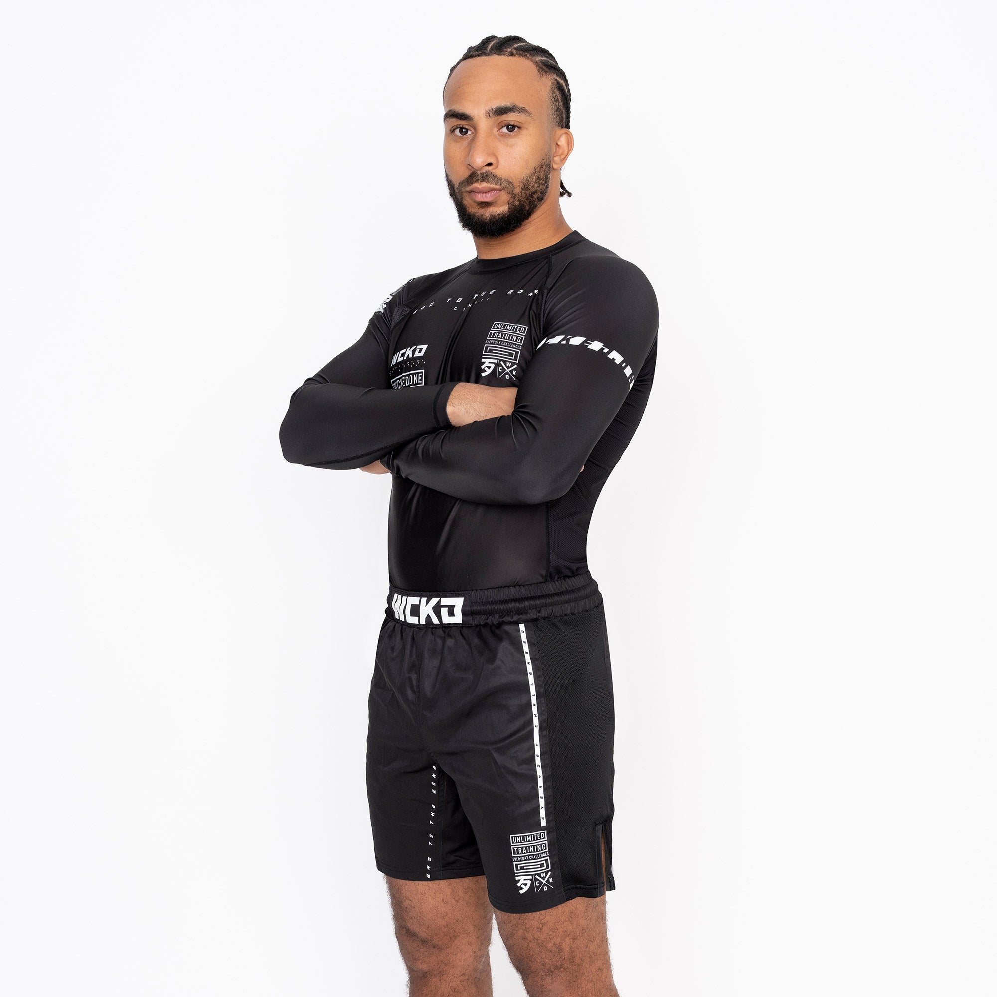 RASHGUARD TRACK BLACK