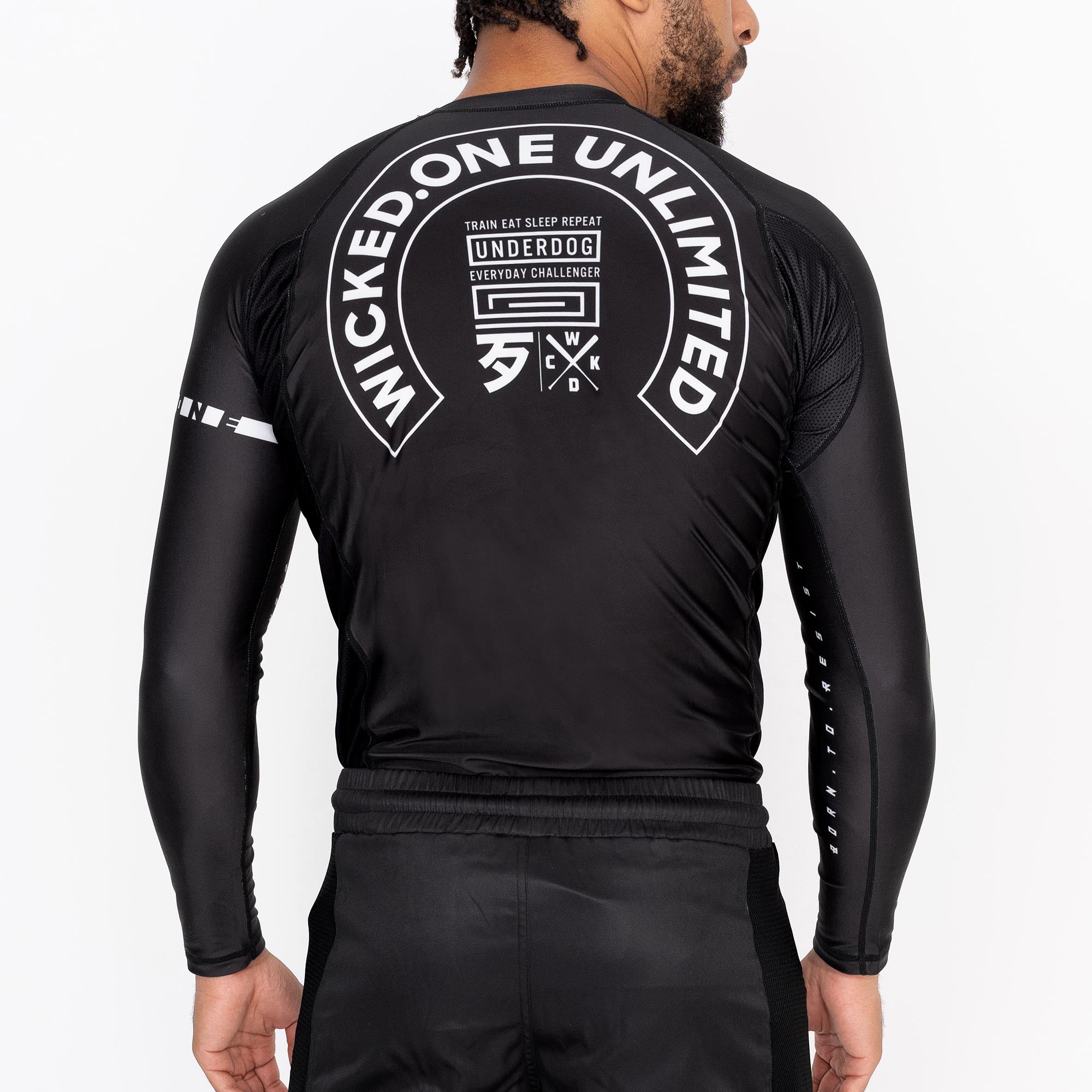 RASHGUARD TRACK BLACK