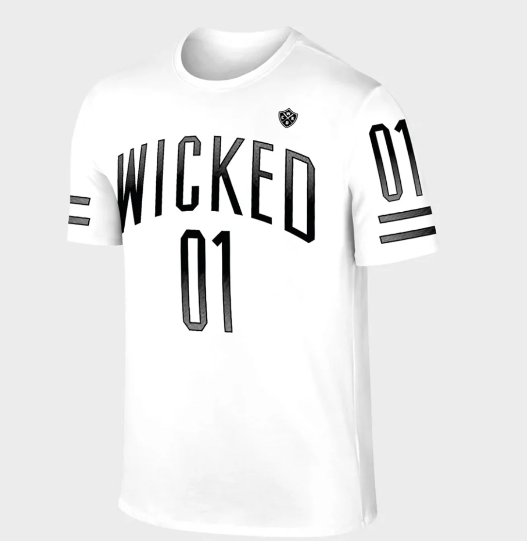 SUPERBOWL WHITE T-SHIRT